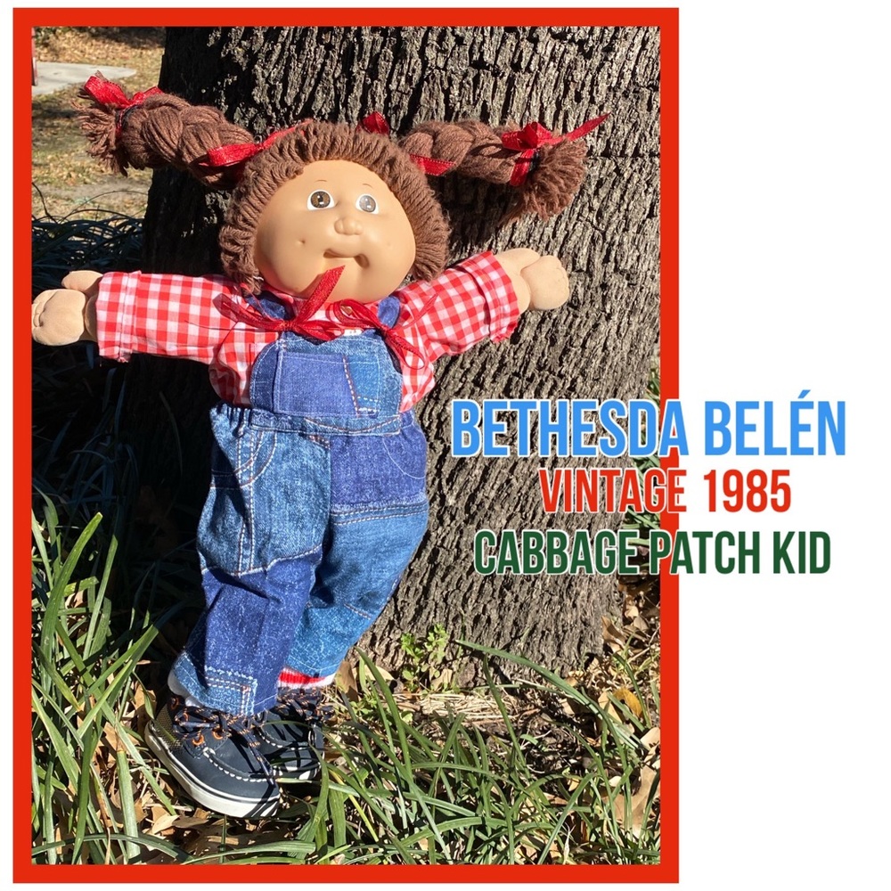 SOLD!! 💗💗💗”Bethesda Belén” Vtg 1985 CABBAGE PATCH KID